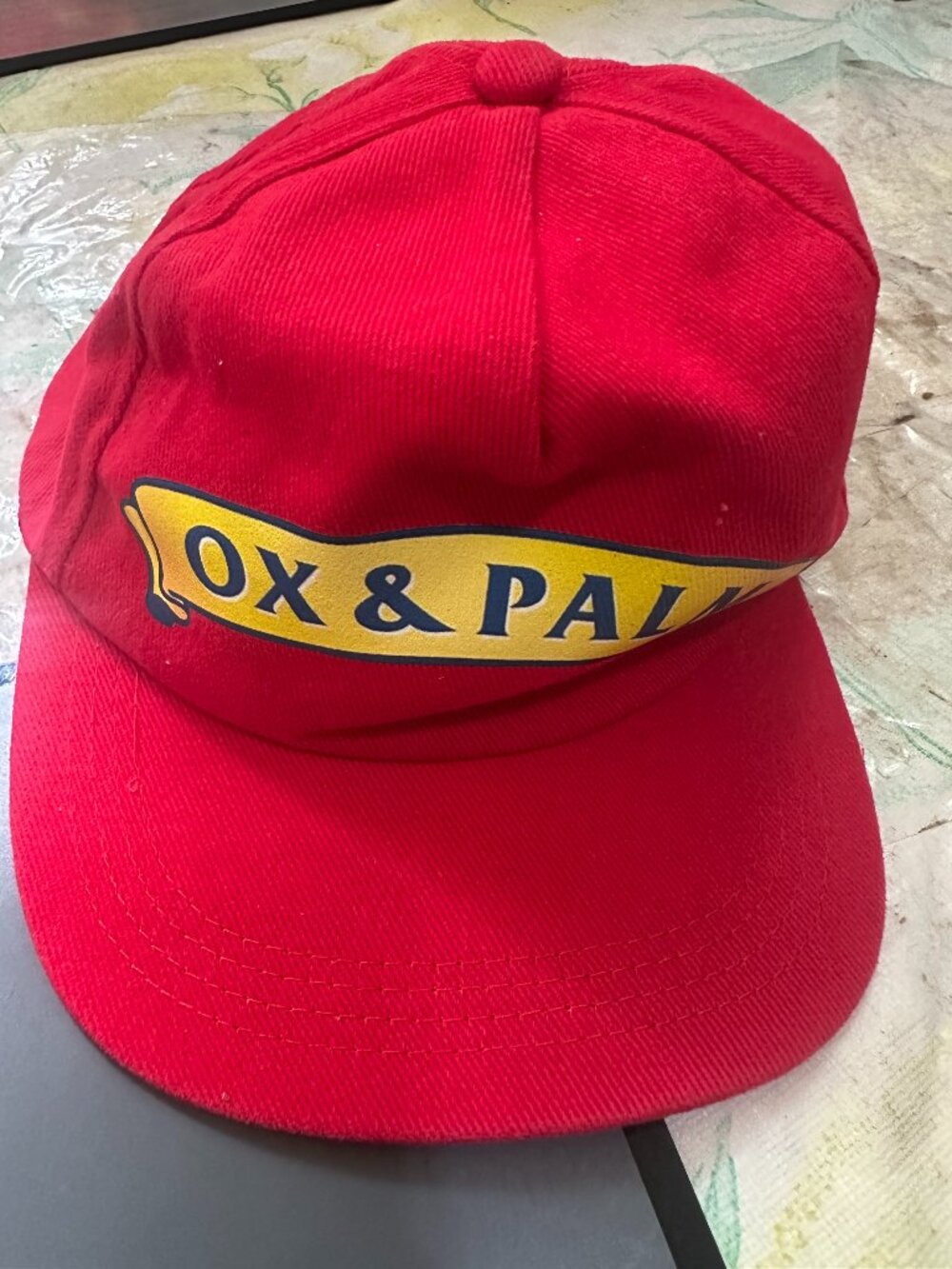 Ox & Palm Corned Beef Adult Red Dad Hat Australia